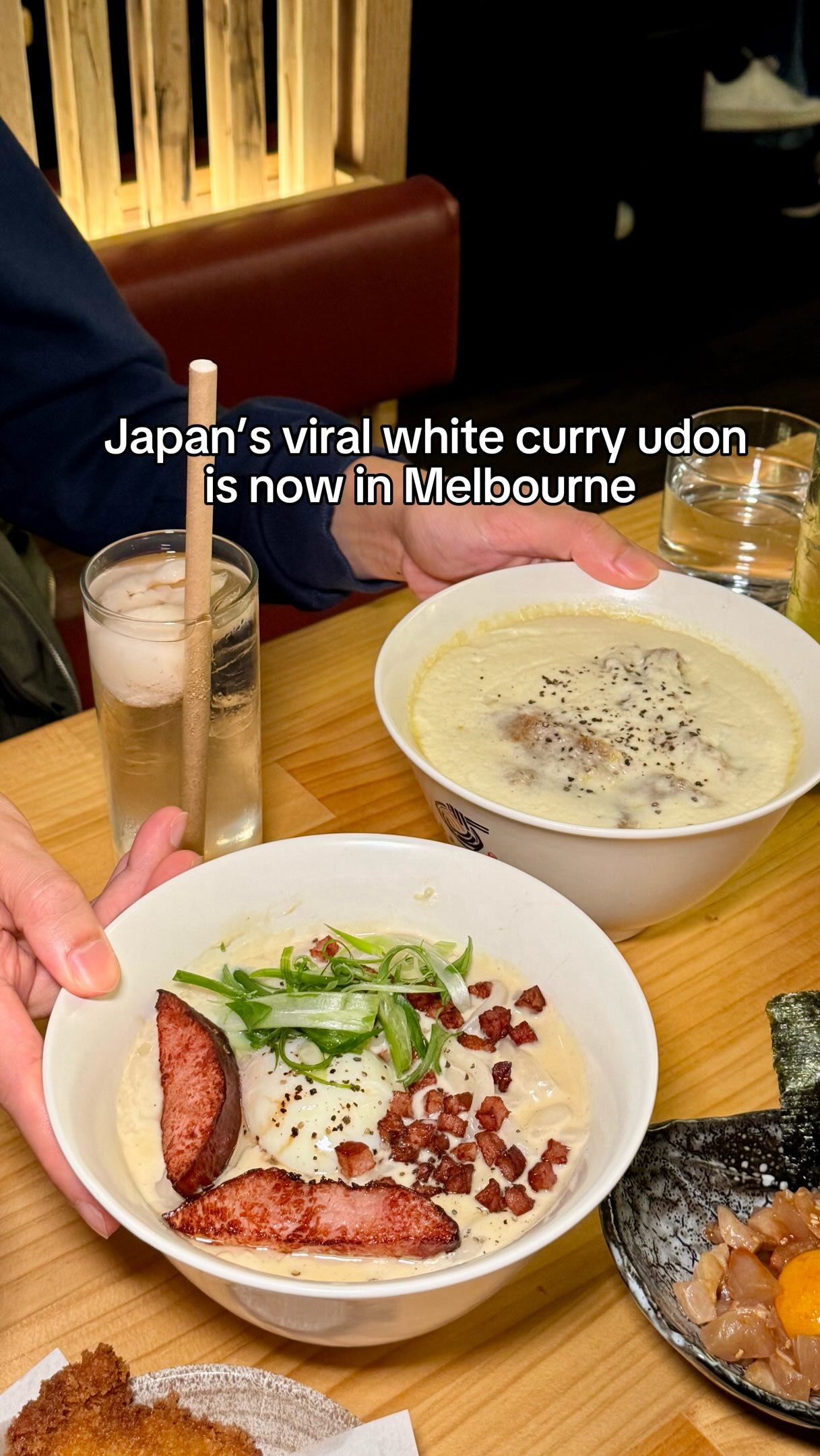 Melbourne's Creamy White Curry Udon Debut