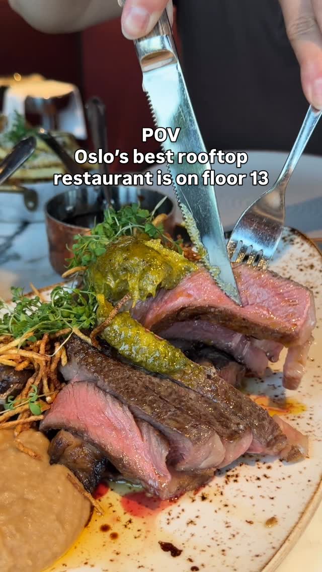 Oslo Rooftop Restaurants Offer Elevated Dining Experiences