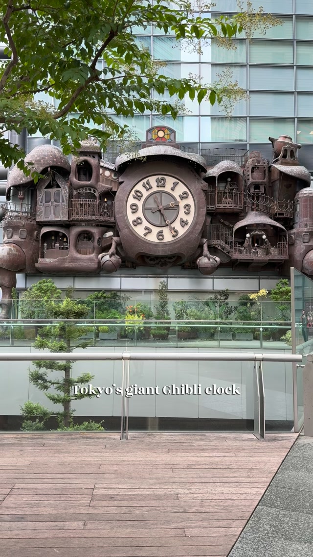 Giant Clock and Tower By Hayao Miyazaki