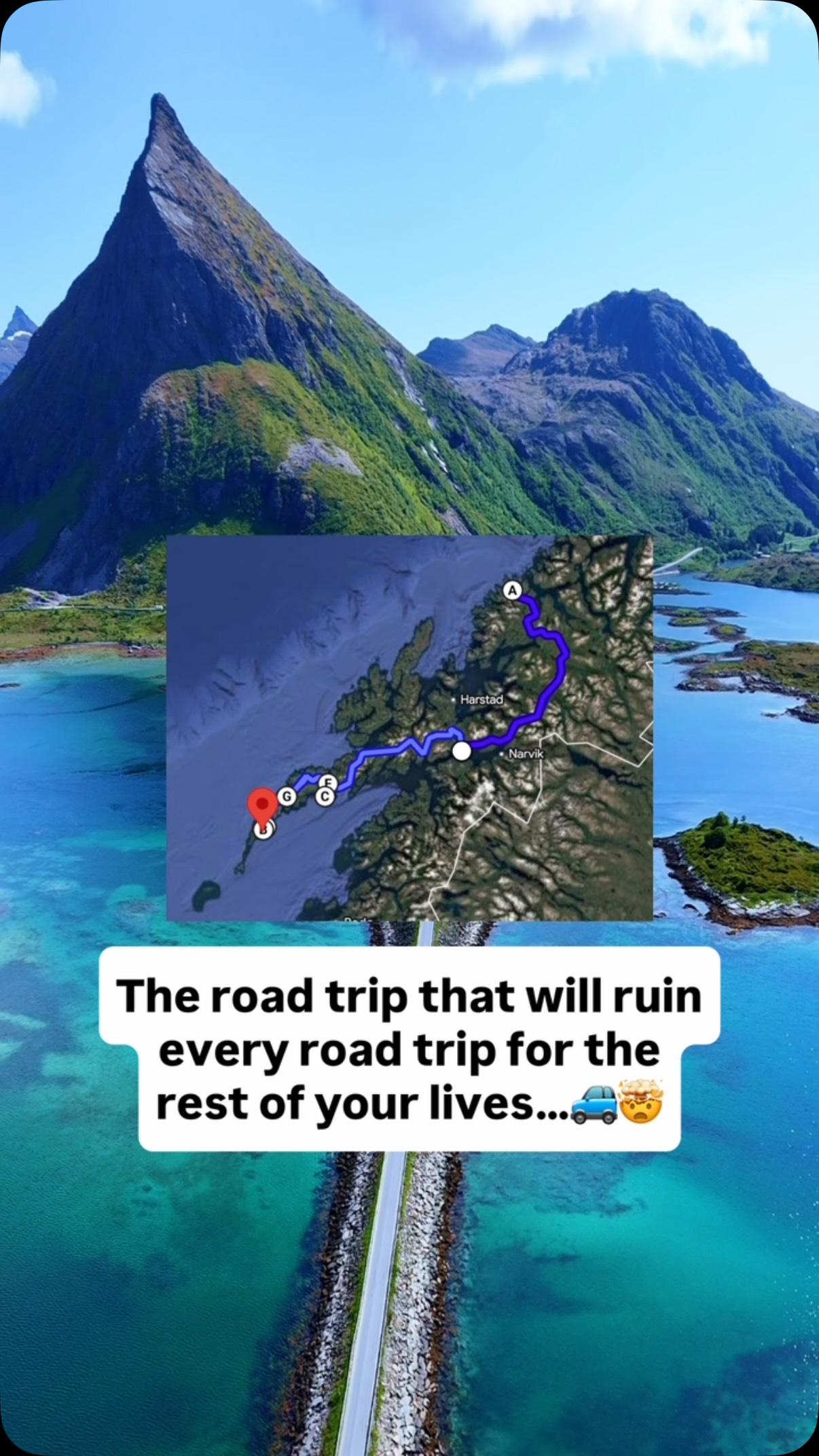 Norwegian Islands Road Trip With Scenic Hikes