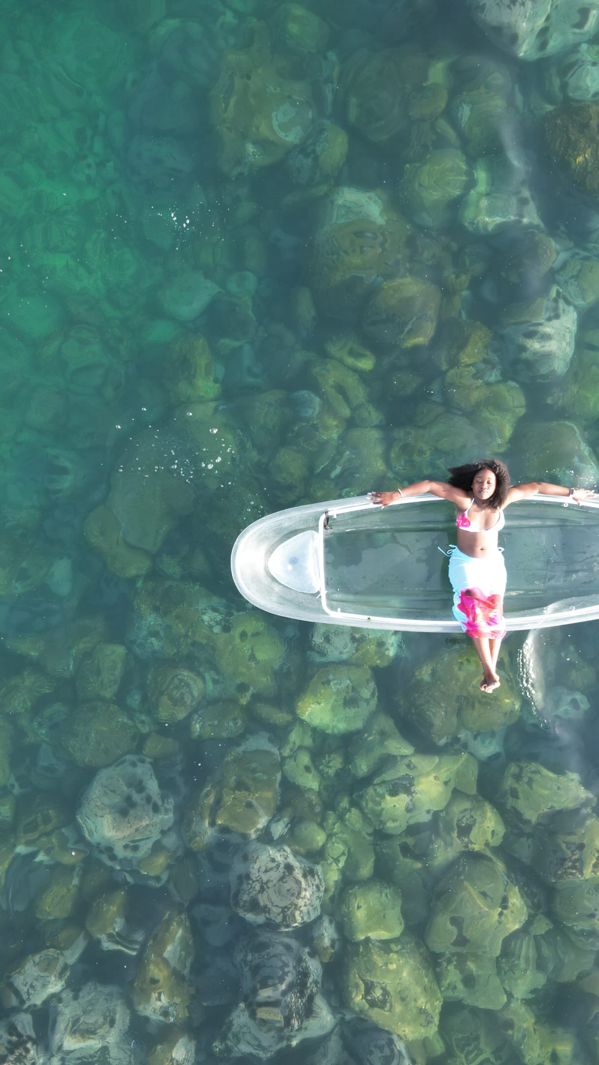 Clear Kayaking Off Senegal's Coast
