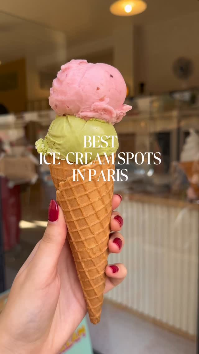 Parisian Ice Cream and Frozen Yogurt Shops