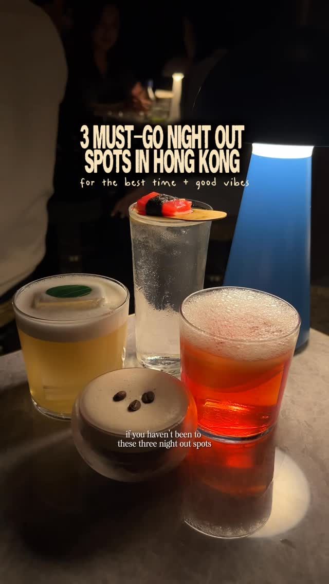 3 Bars in Hong Kong Island
