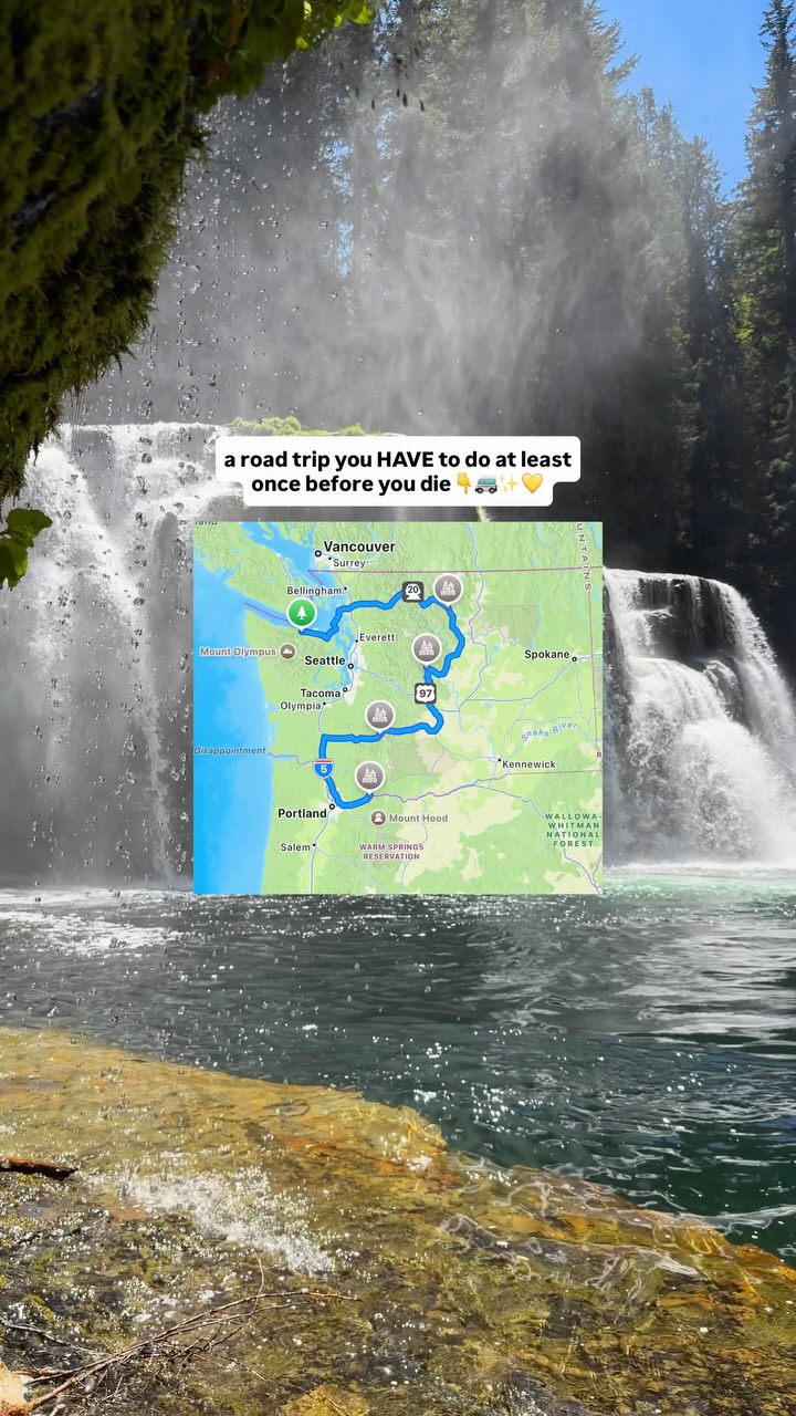 Washington State's Wilderness And Towns Road Trip