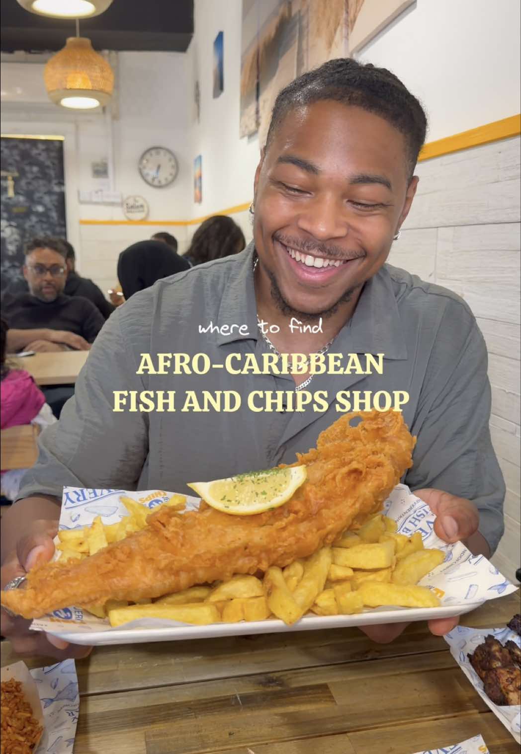 Afro-Caribbean Fish & Chips Fusion in London