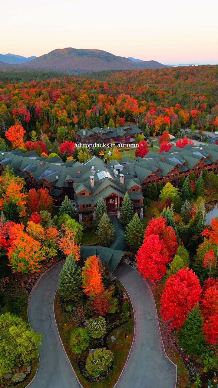 Adirondack Park's Autumn: Mountains, Falls, and Lakes