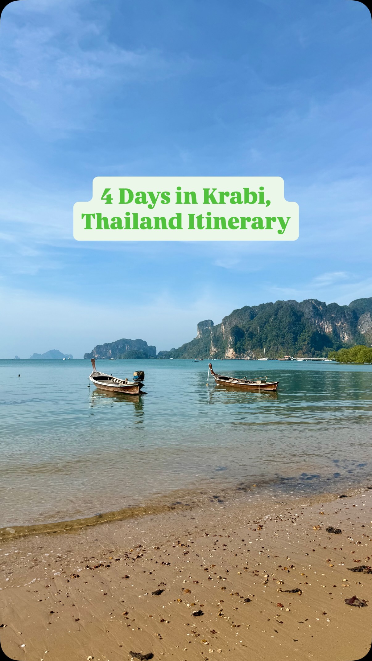 Krabi's Islands, Beaches, and Markets