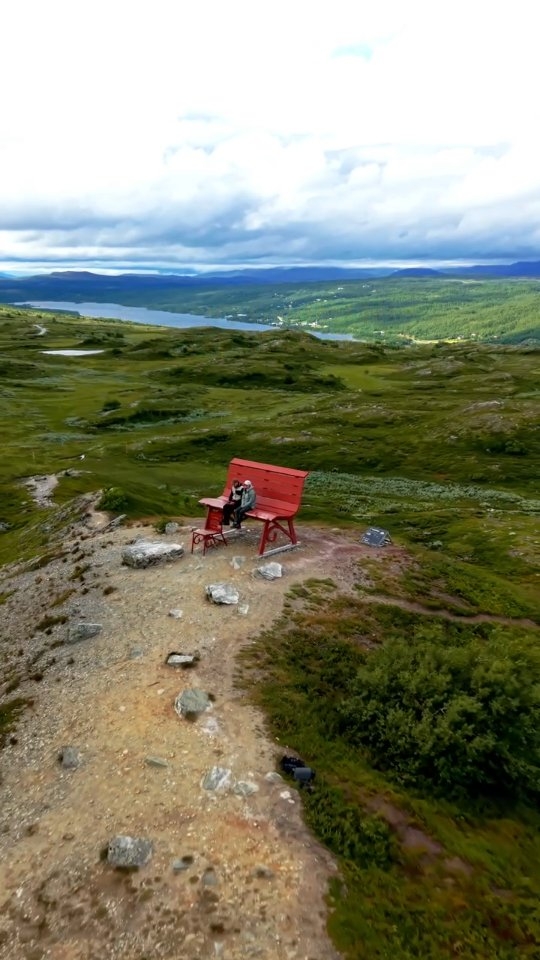 Swedish Big Benches and Scenic Waterfalls