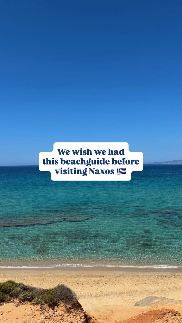 Five Naxos Beaches Offer Diverse Seaside Experiences
