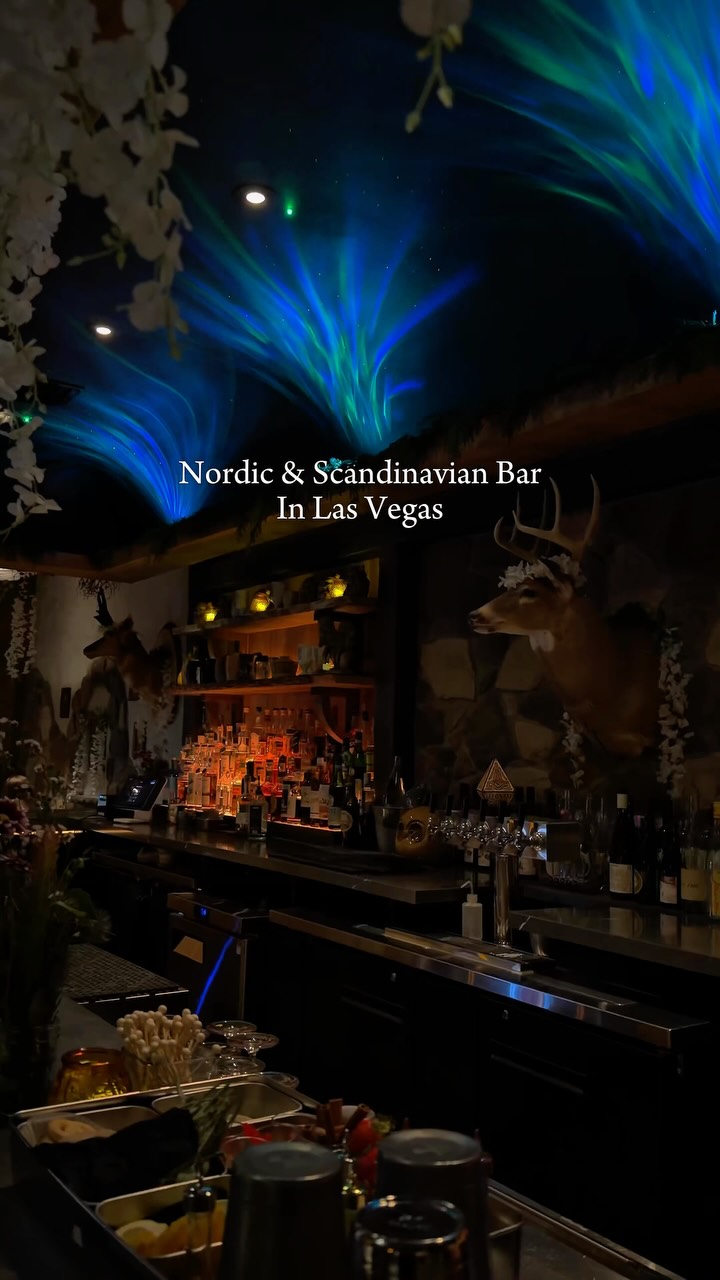 Unique Alpine Yurt Bar in Las Vegas Arts District