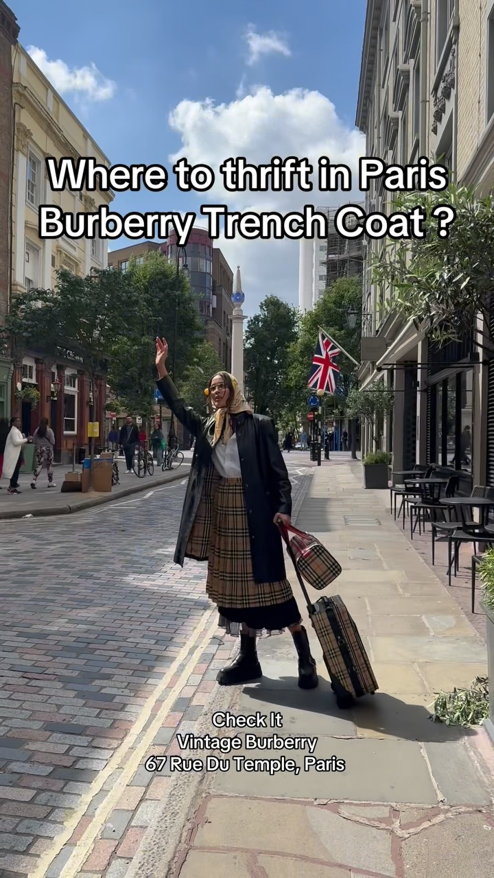 Vintage Burberry Trench Coats in London