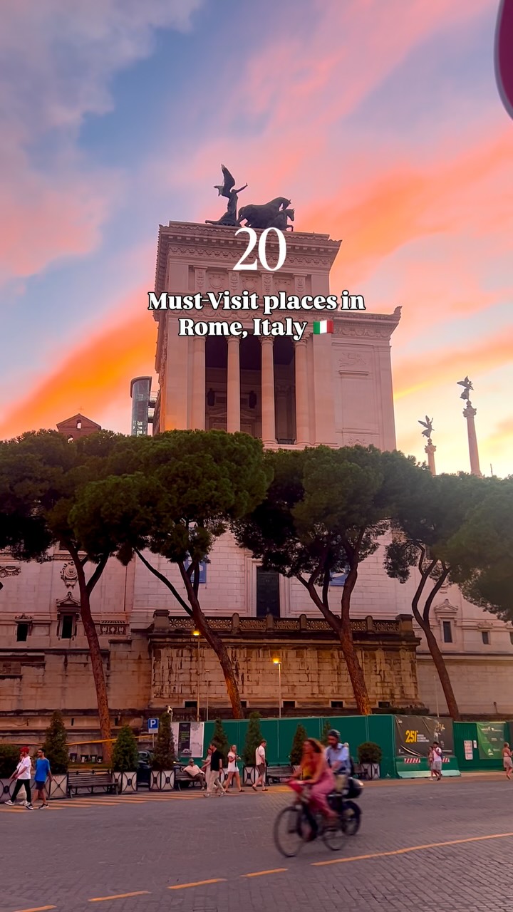 Twenty Must-See Landmarks and Attractions in Rome