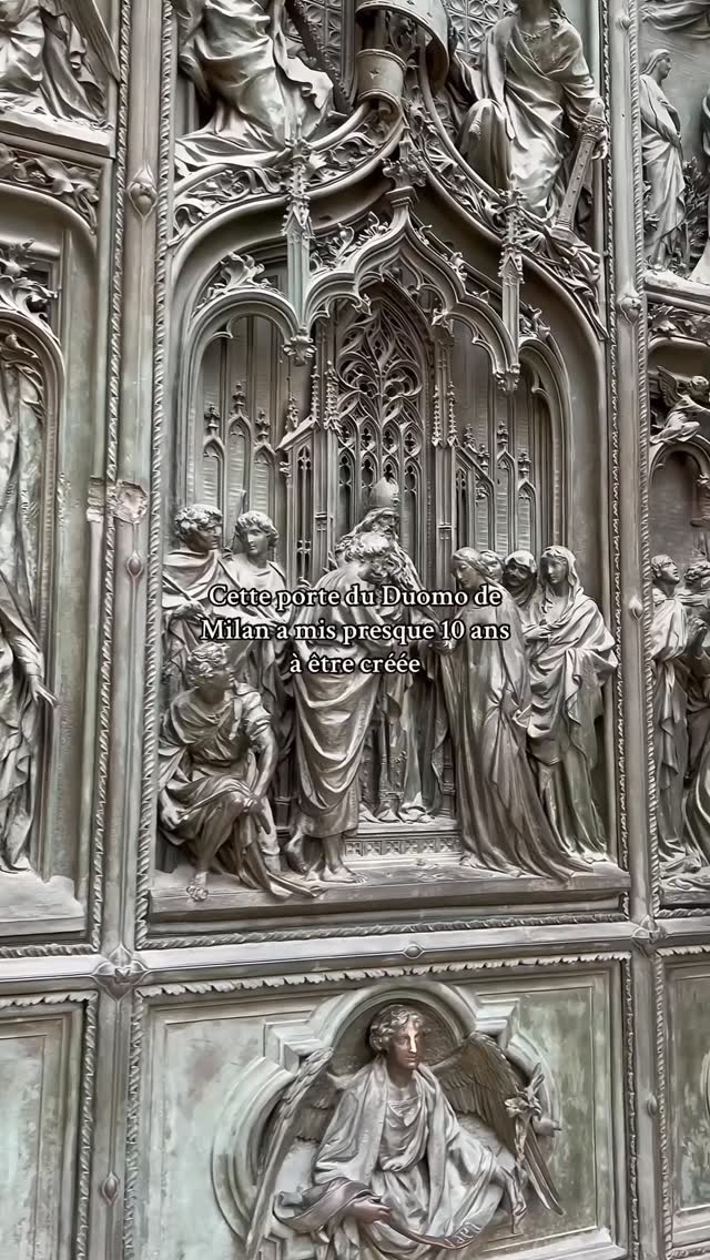 Milan Cathedral's Monumental Bronze Door