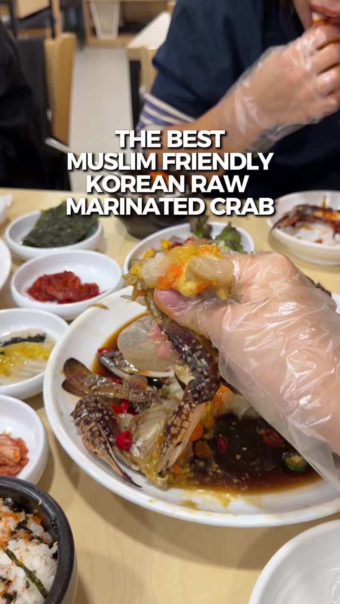 Myeongdong Muslim-Friendly Korean Raw Crab Restaurant