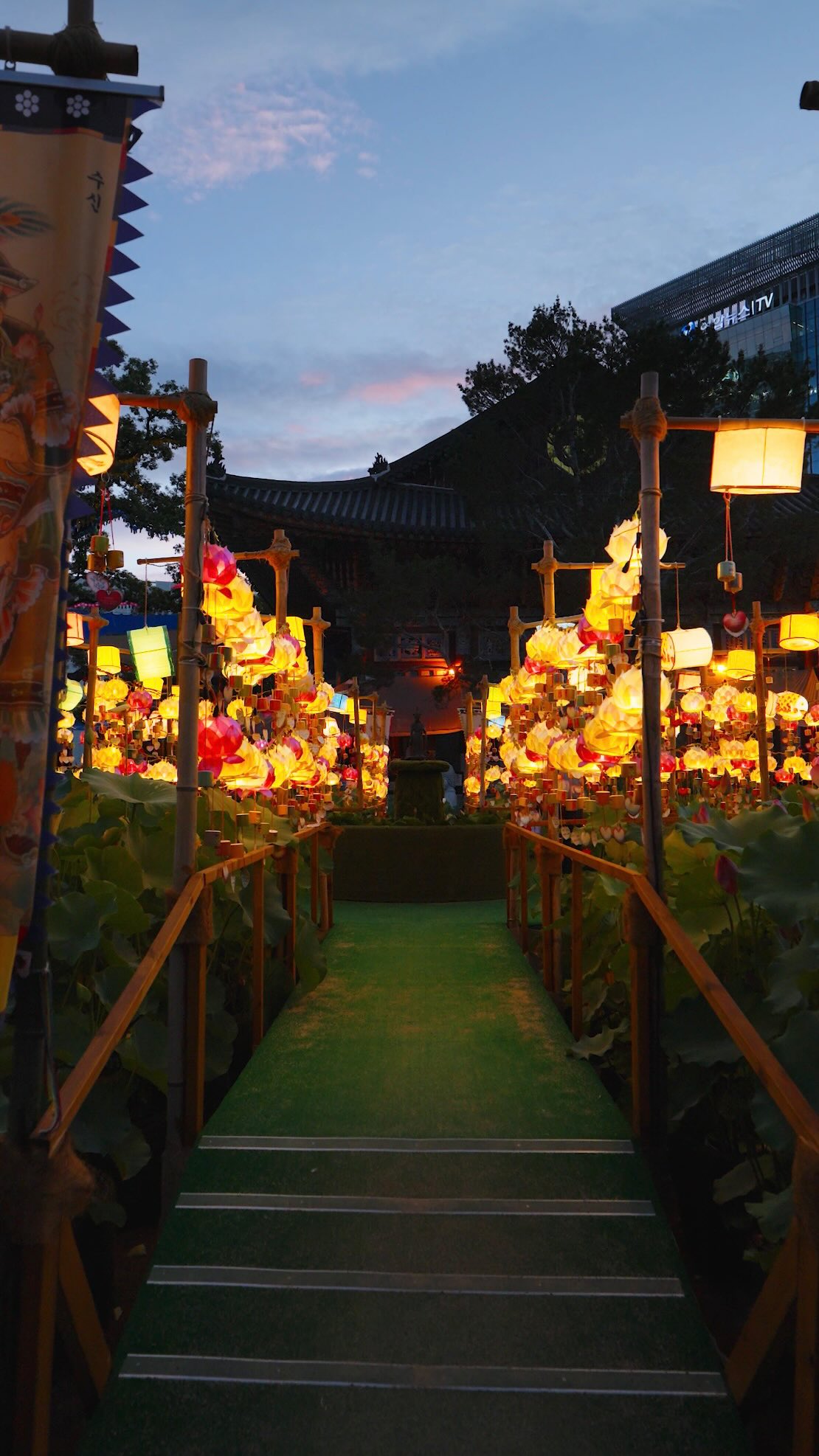 Jogyesa Temple Lotus Festival Blooms in Seoul