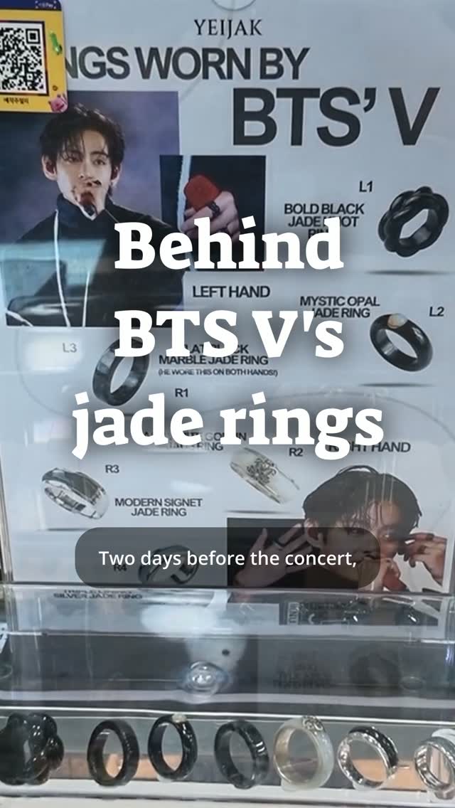 Jade Rings Shine at Gwanghwamun Square and Jewelry Store