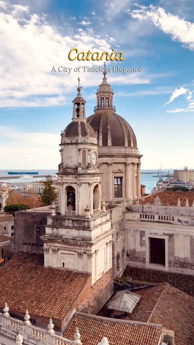 Catania's Elephant Fountain, Basilica, and Waterfront