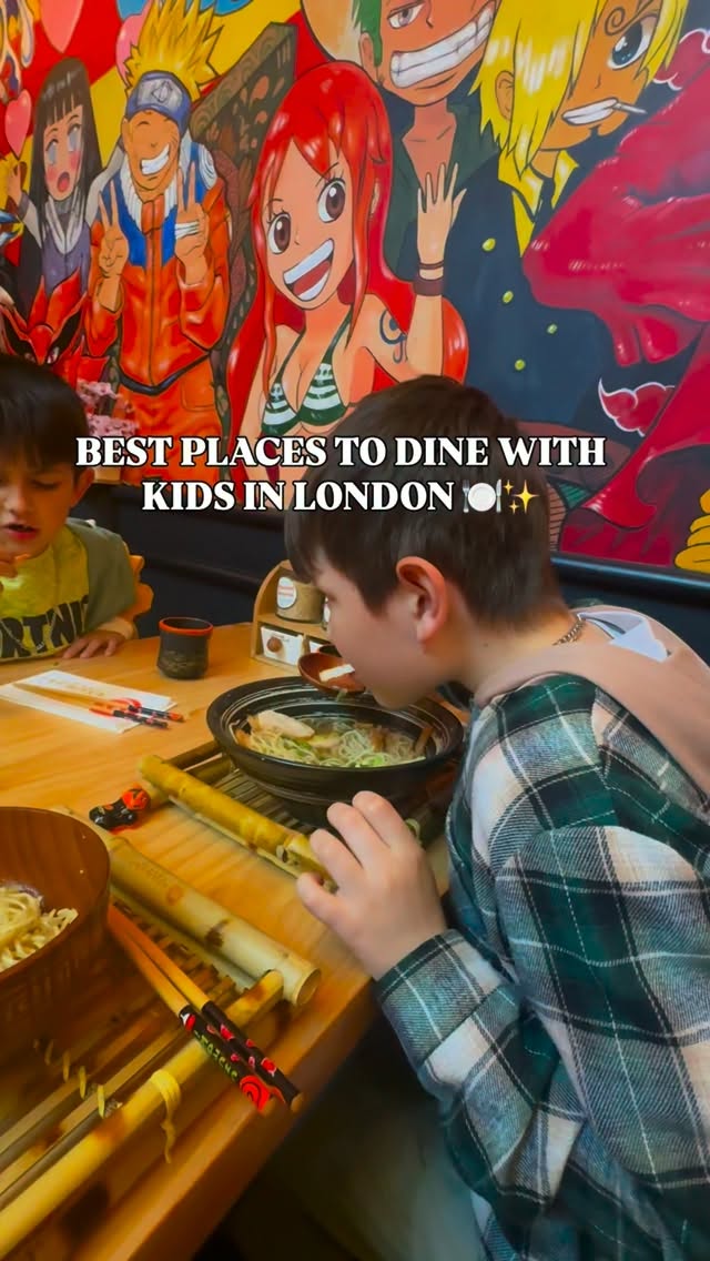 London Family Restaurants With Unique Dining Experiences