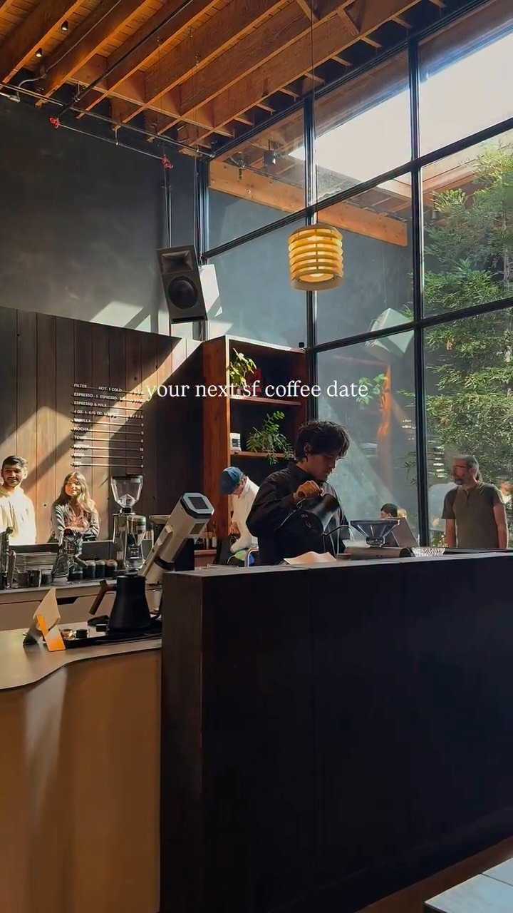 Trendy San Francisco Coffee Shop With Delicious Drinks