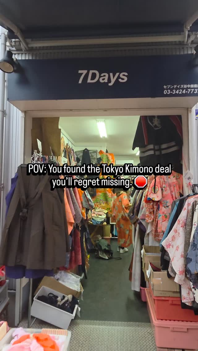 Best Vintage Kimono Deals In Old Tokyo