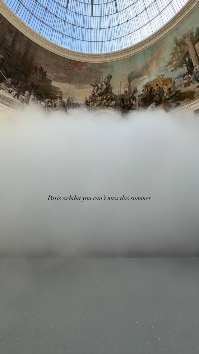Fujiko Nakaya's Fog Sculpture at Bourse de Commerce