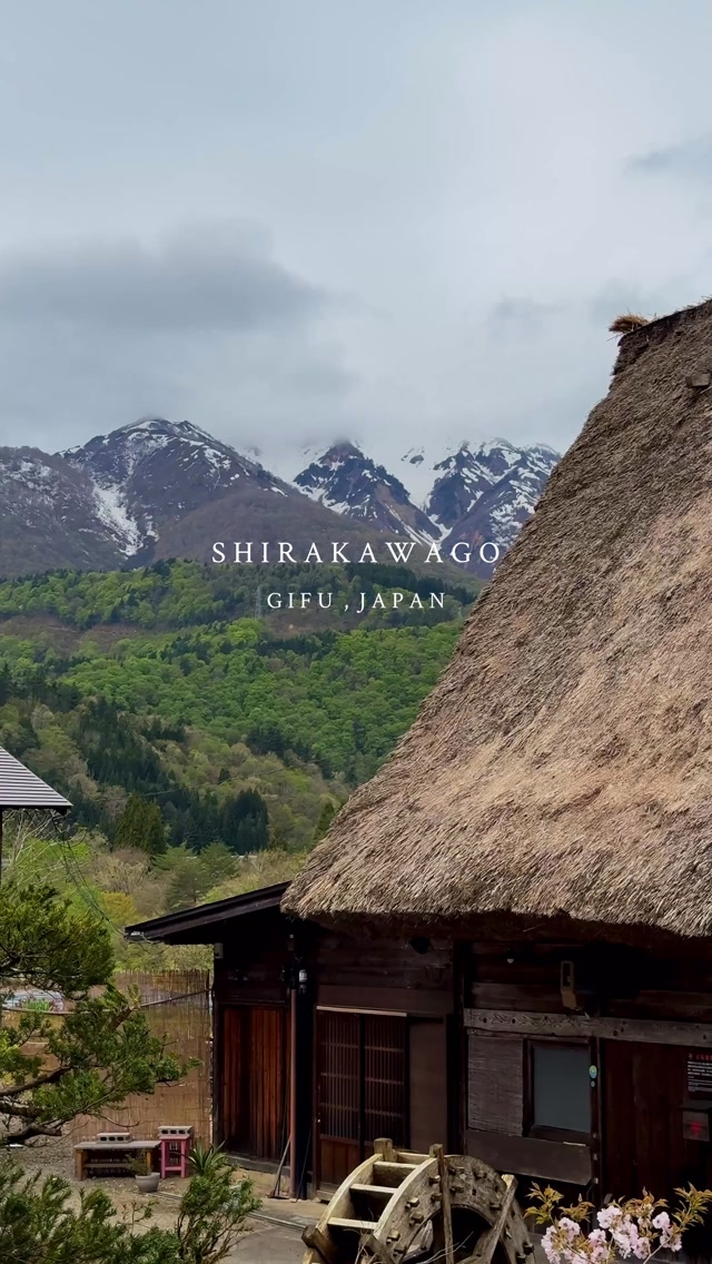 Shirakawa-go's Traditional Gassho-Zukuri Villages