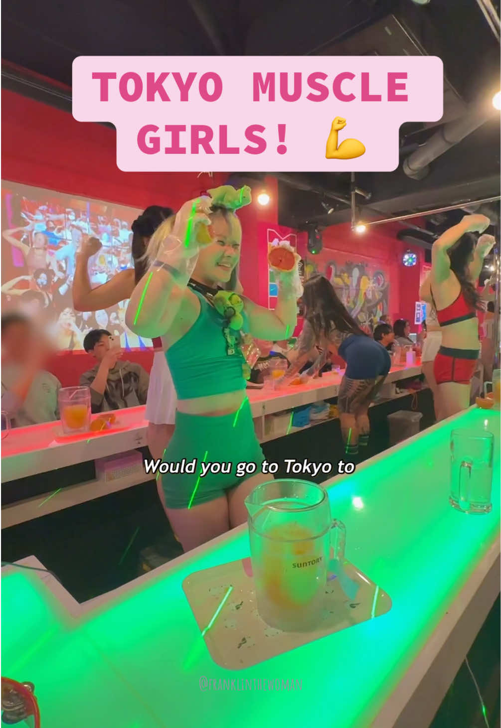 Tokyo's Muscle Girls Bar Experience