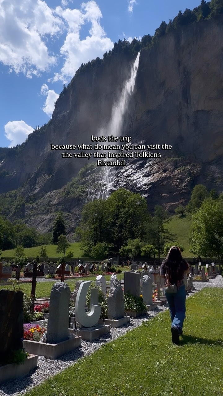 Spectacular Swiss Waterfalls In Lauterbrunnen