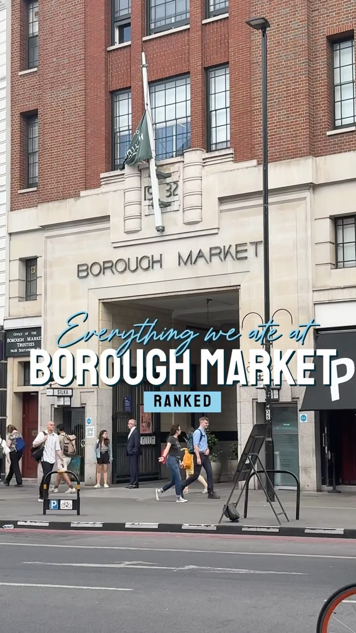 Borough Market Foodie Delights and London Market Vibes
