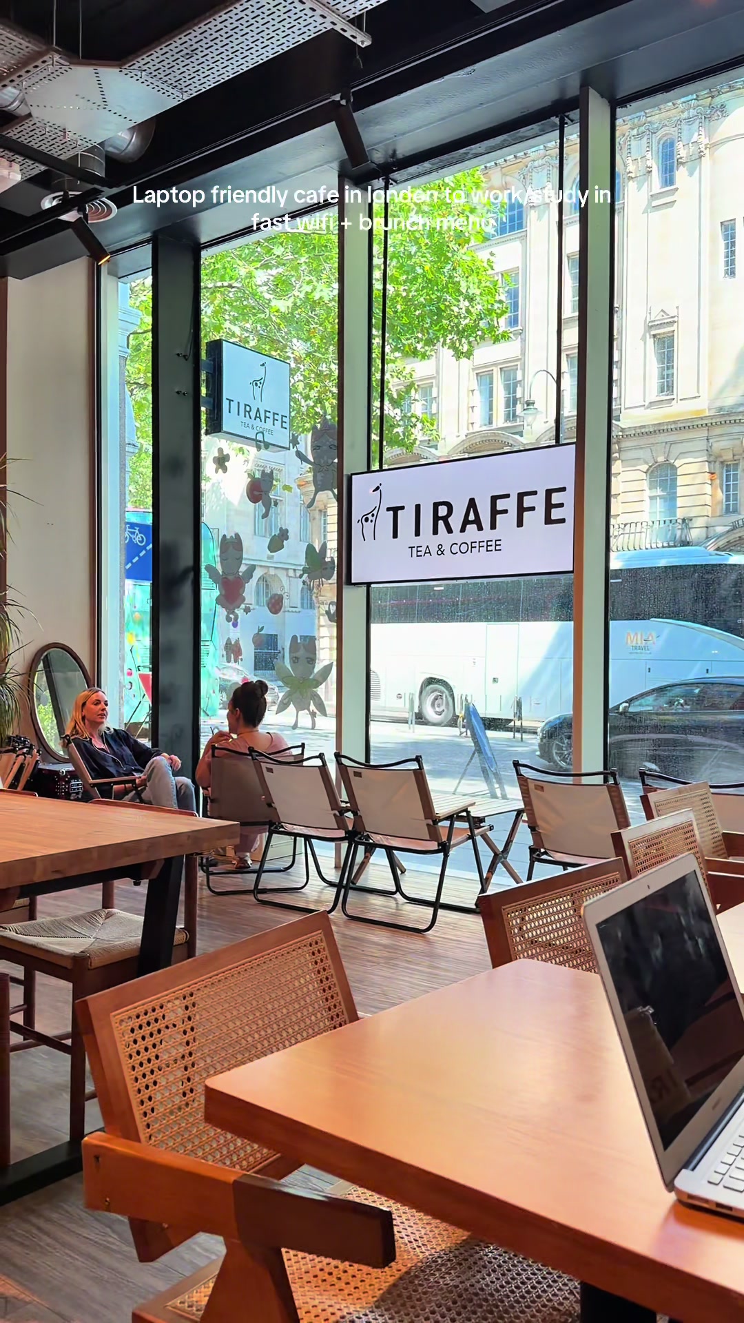 Tiraffe Tea & Coffee: London's Laptop-Friendly Cafe