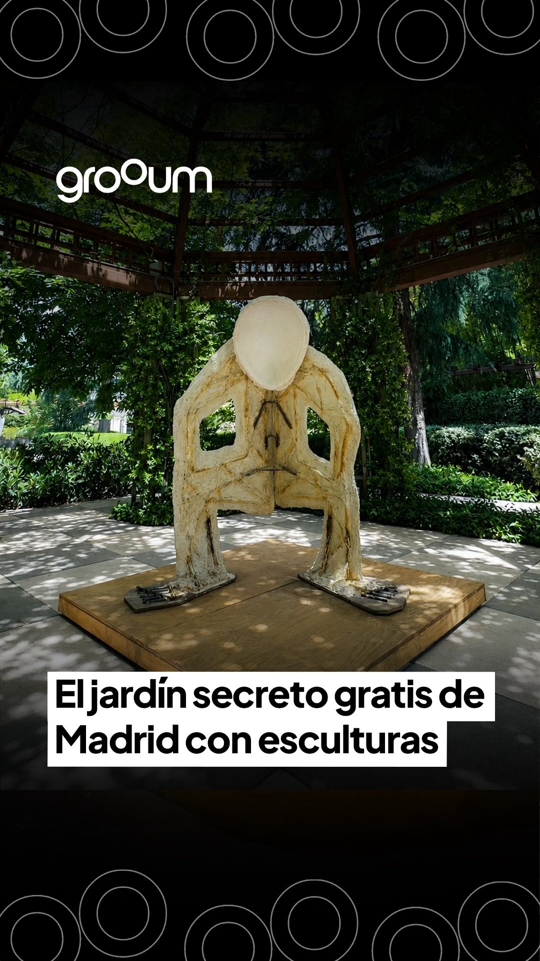 Secret Garden Features Giant Sculptures