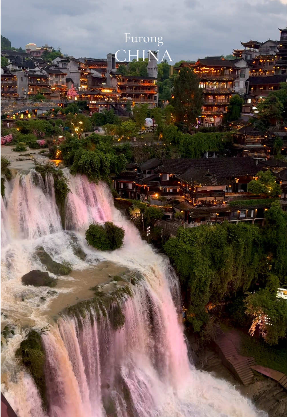Furong Town: Ancient Chinese Waterfall City