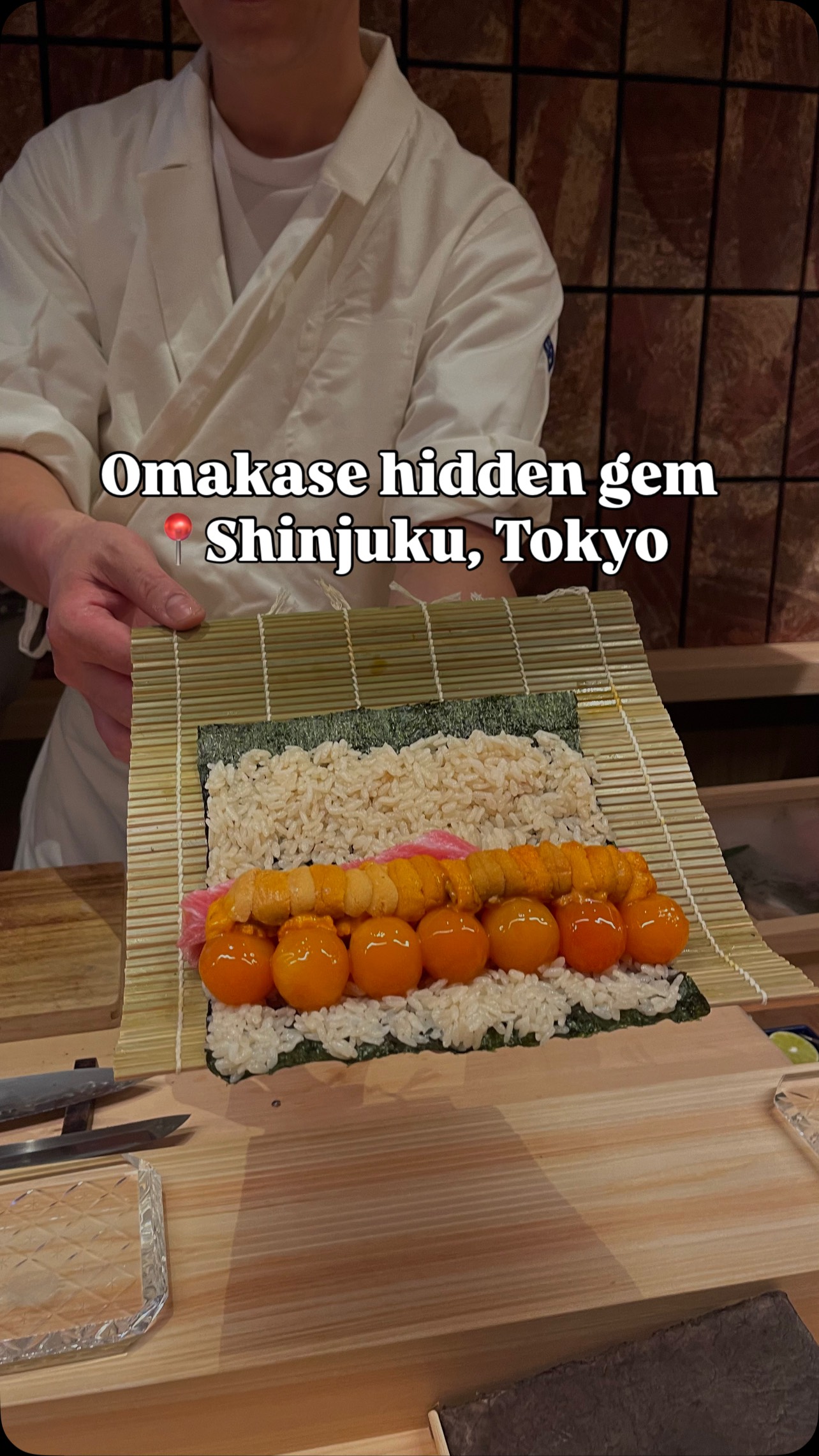 Shinjuku Sushi Restaurant Features Edo-Mae Style