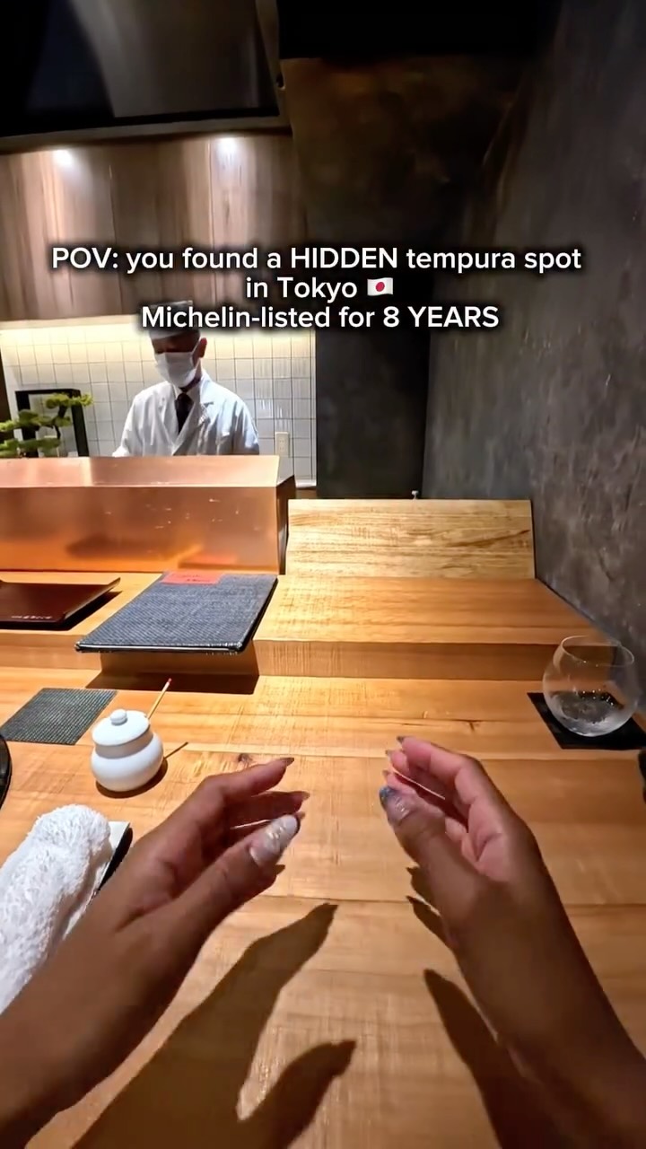Michelin-Listed Tempura Gem In Tokyo