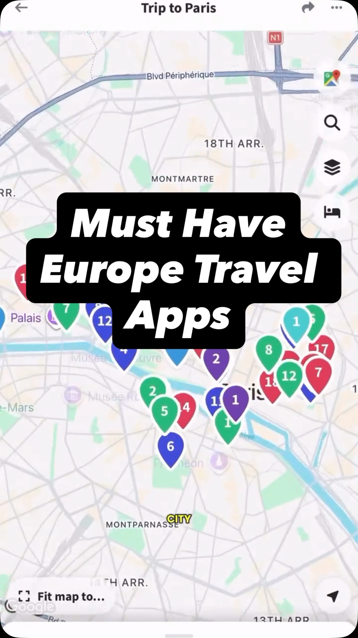 19 Places in Paris