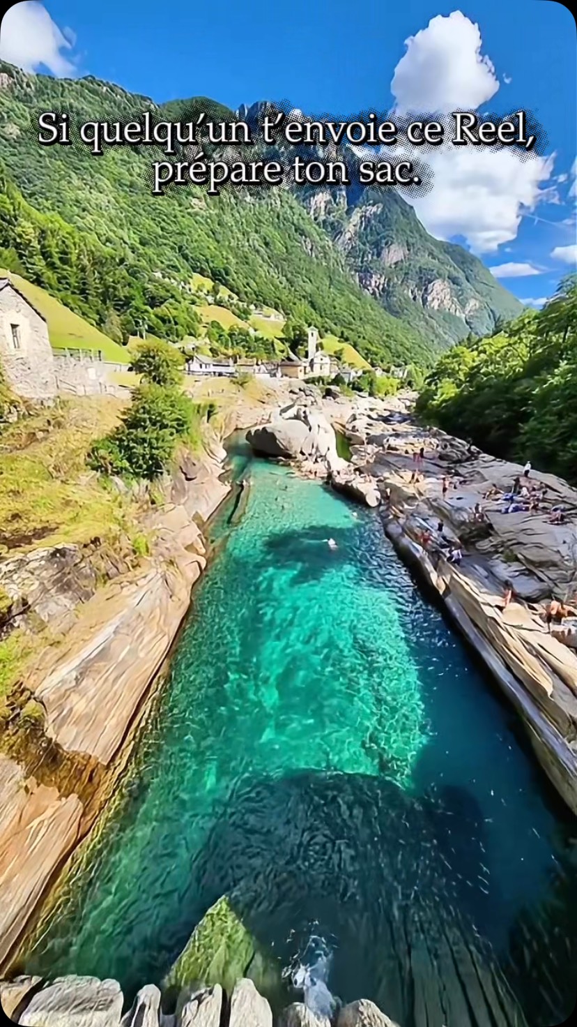 Val Verzasca Valley's Turquoise Waters