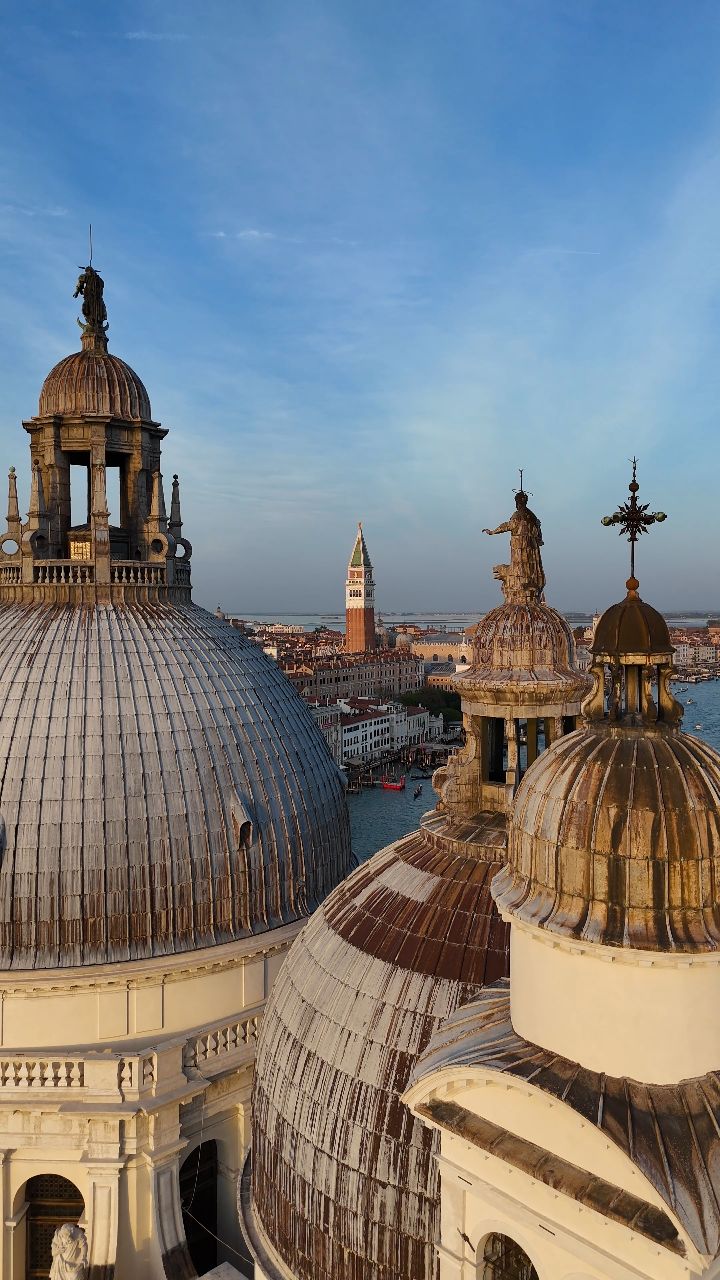 Venice's Iconic Bell Tower and Basilicas