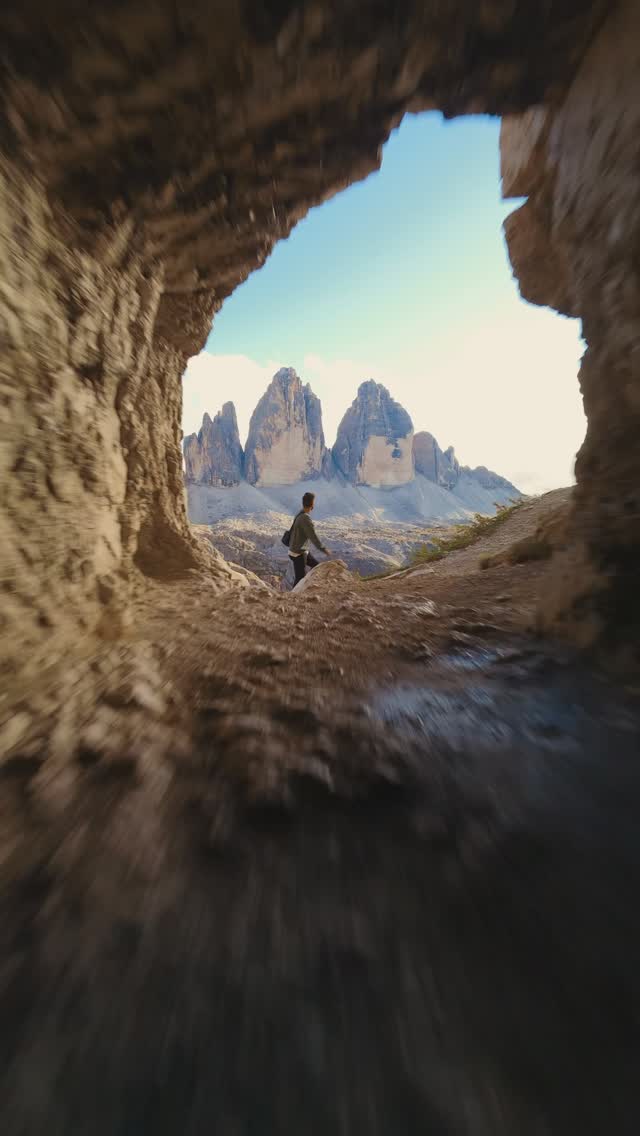 Dolomites Offer Breathtaking Cave Views