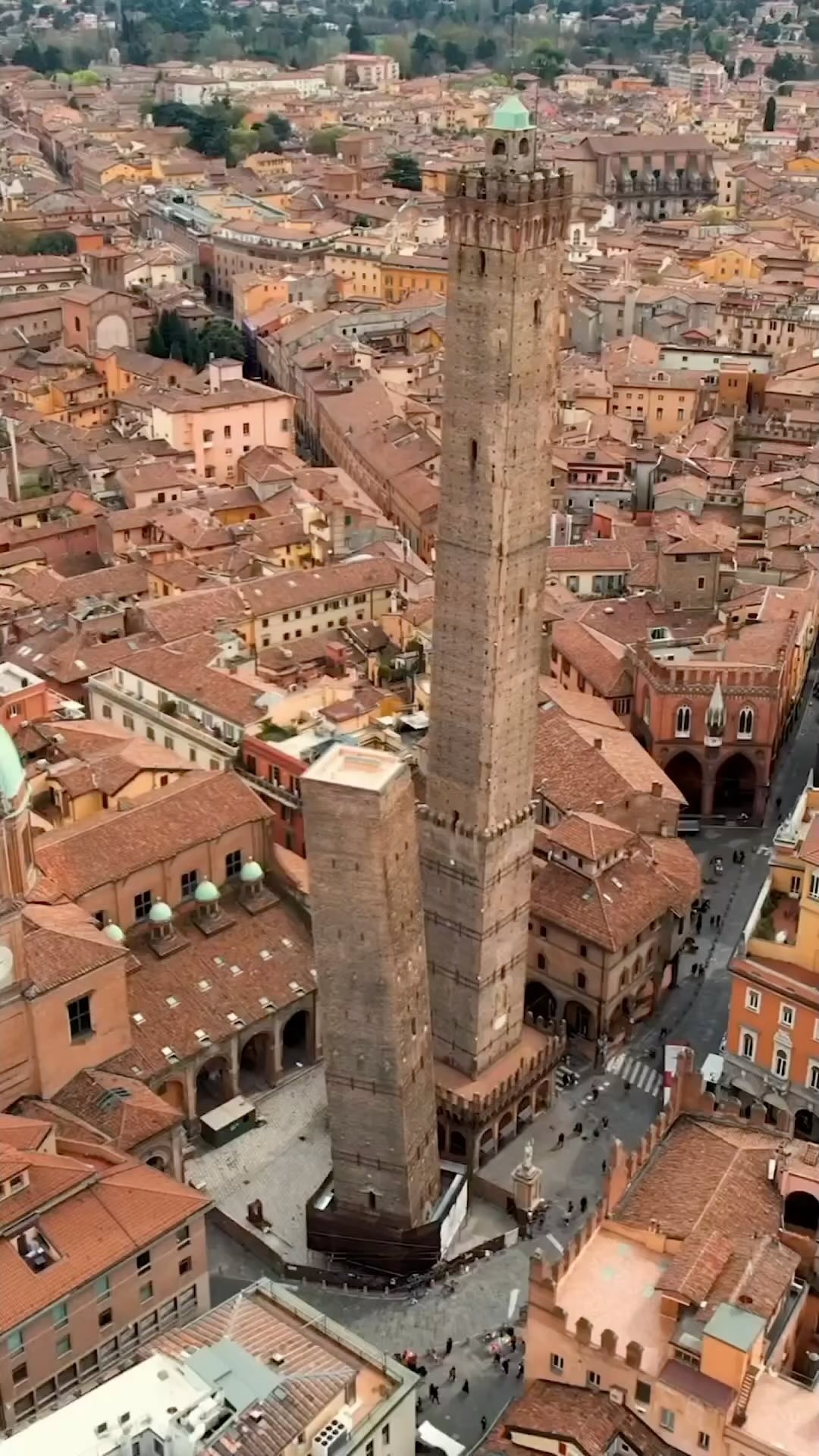 Bologna's Iconic Medieval Twin Towers