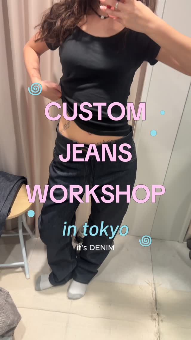 Tokyo Custom Jeans Workshop Experience
