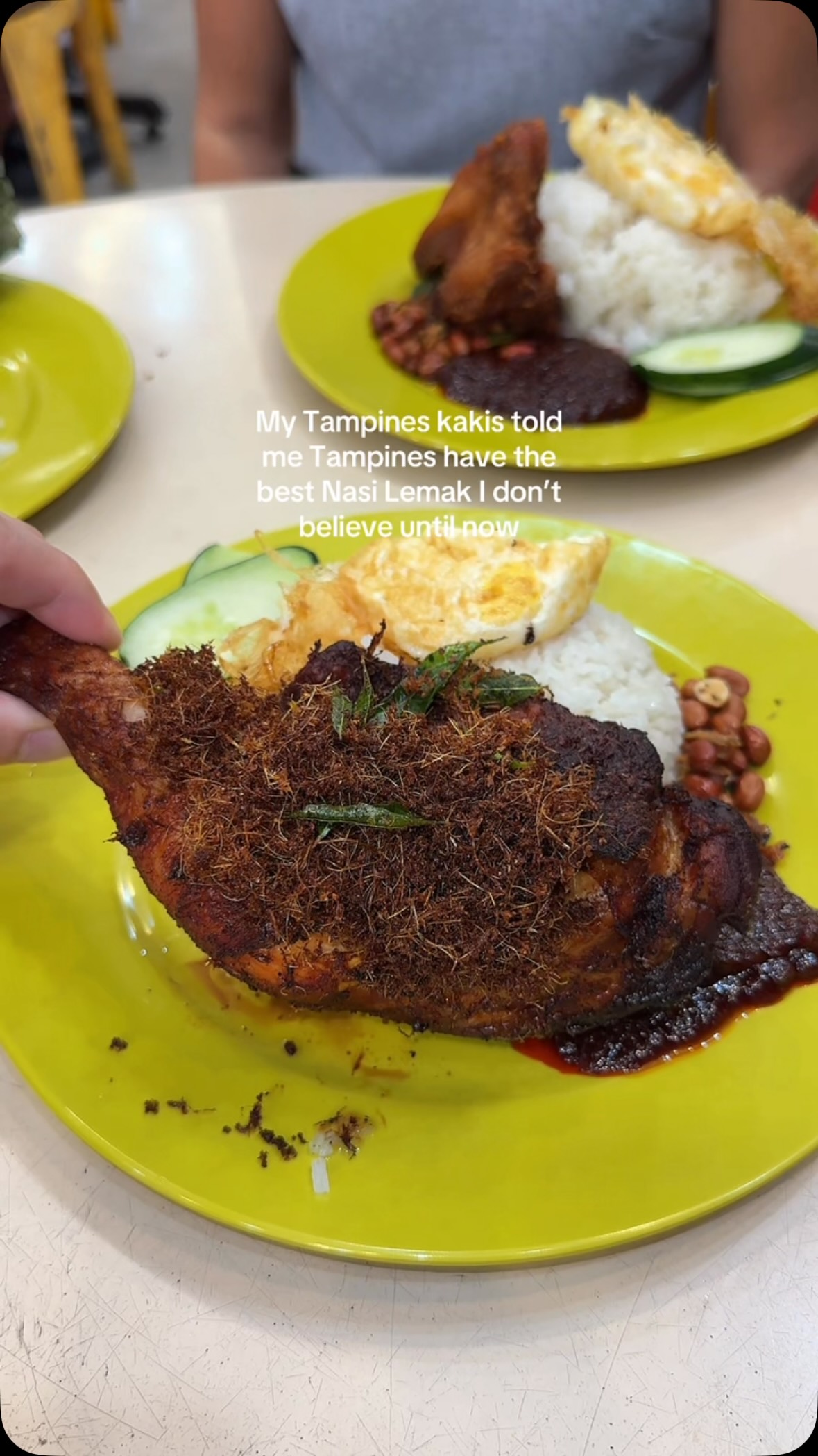 Tampines Nasi Lemak Spot D'Raub Ayam Berempah