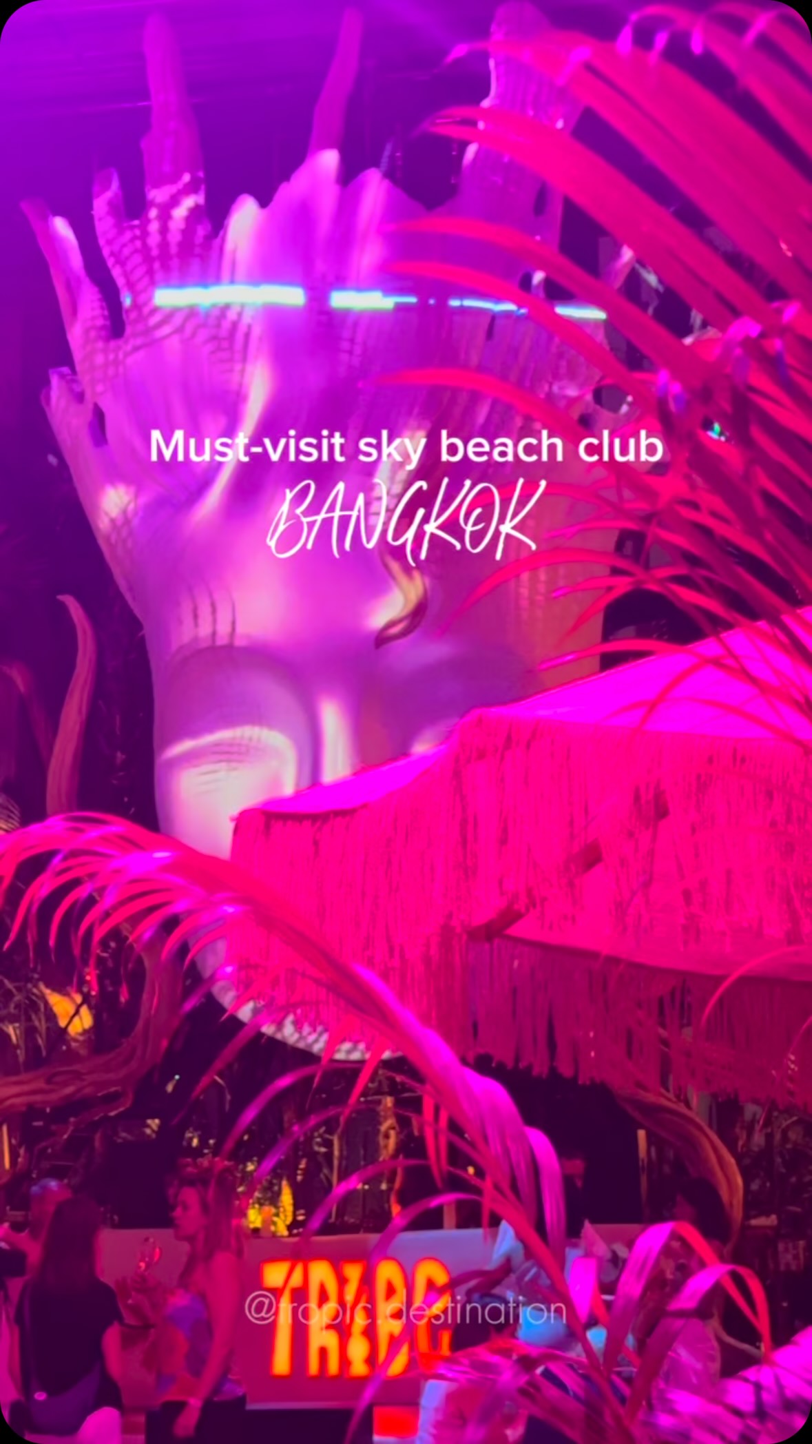 Bangkok's Sky Beach Club Experience