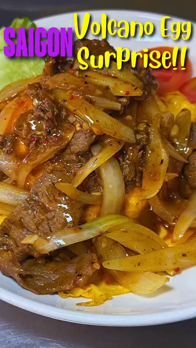 Ho Chi Minh City Restaurant Serves Delicious Volcano Eggs