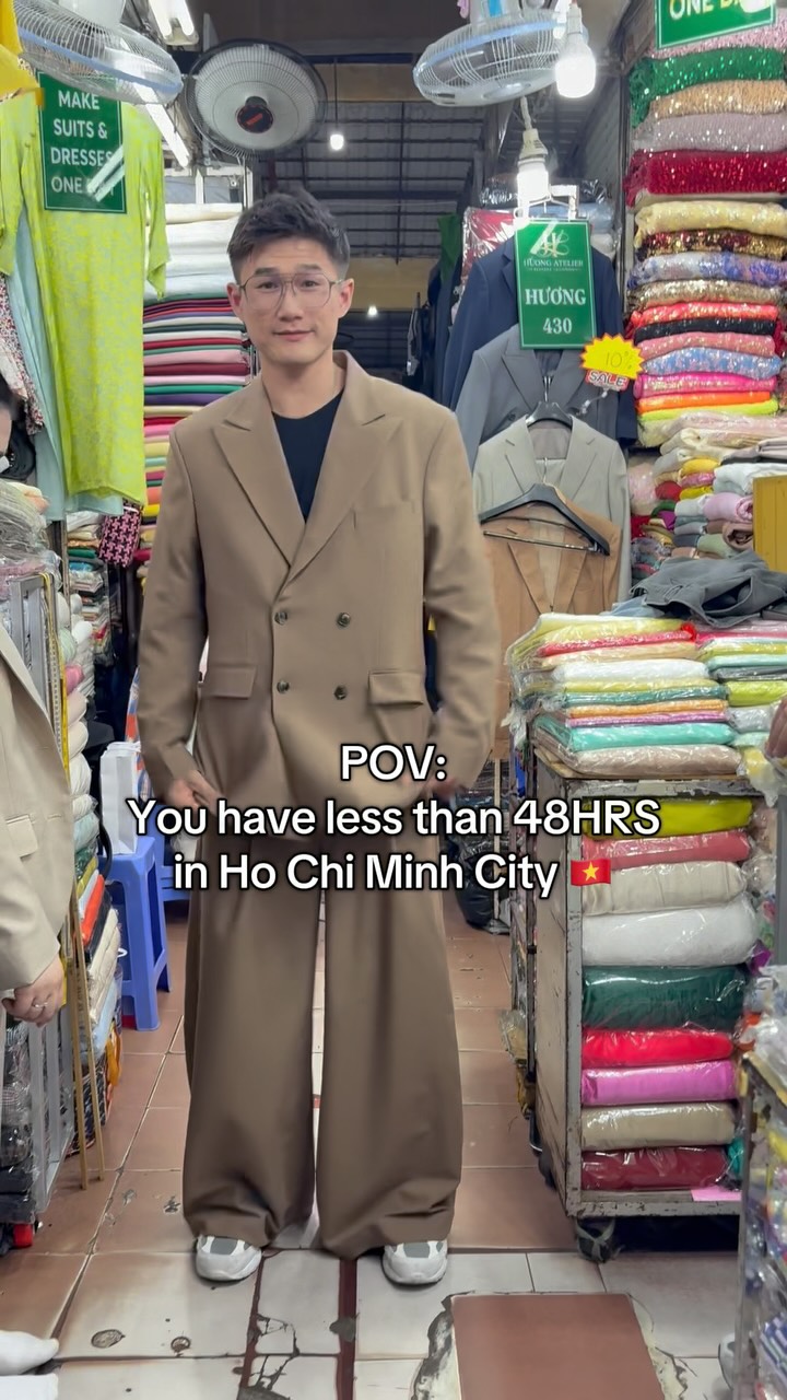 Custom Tailoring Services at Ben Thanh Market