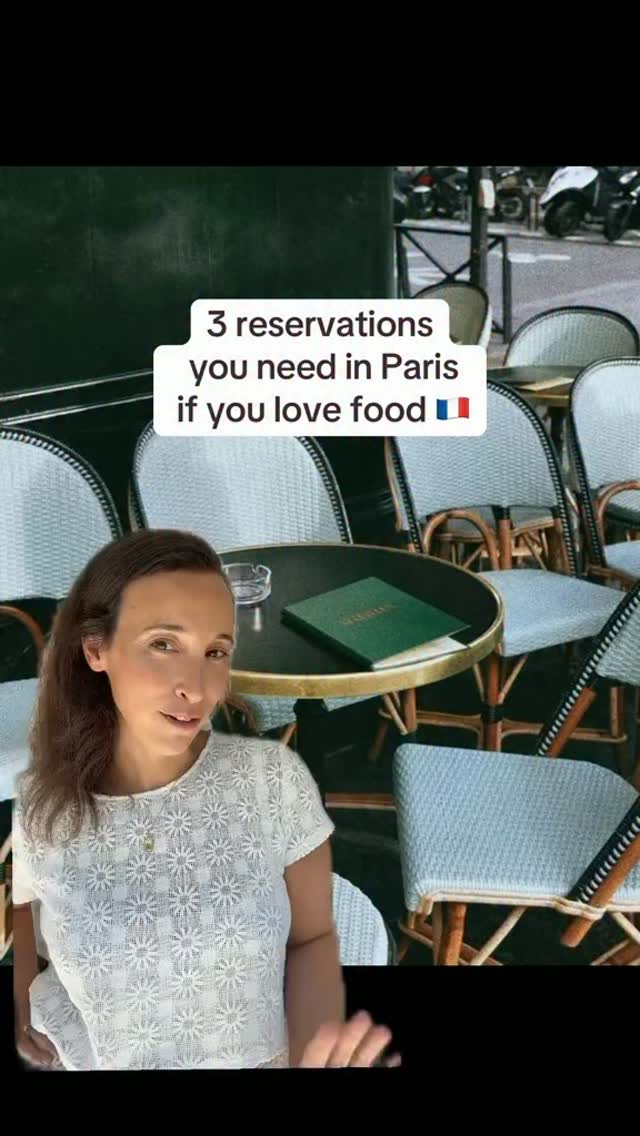 3 Restaurants in Paris