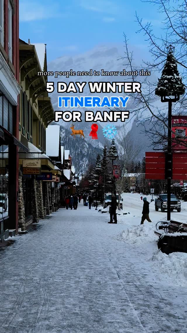 Winter Adventures Across Banff National Park