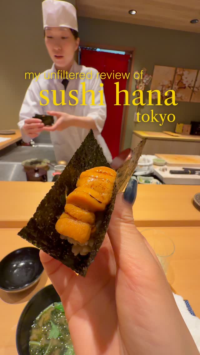 Tokyo's Female Sushi Chef Offers Affordable Luxury Omakase