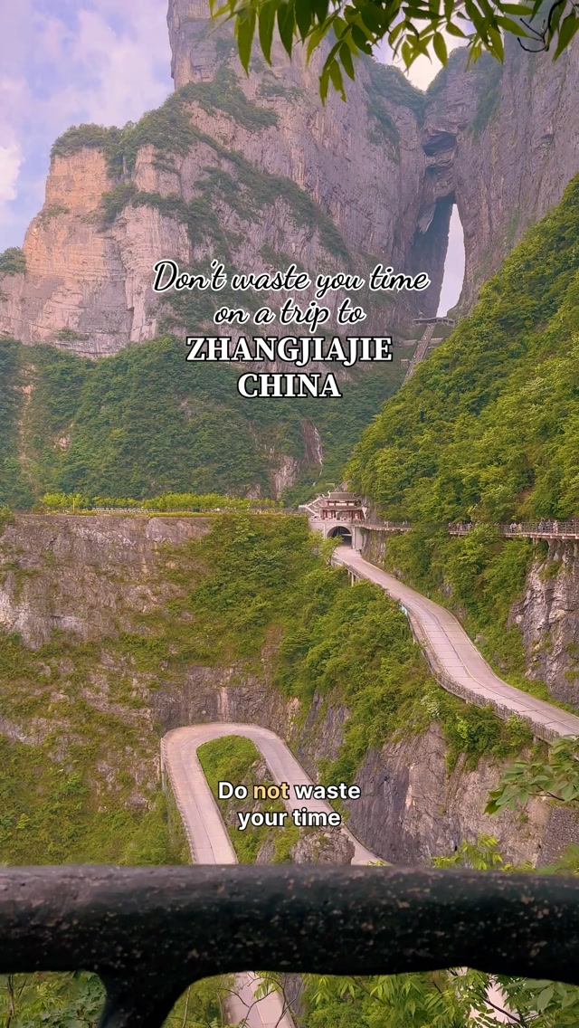 Zhangjiajie's Avatar Mountains Exploration