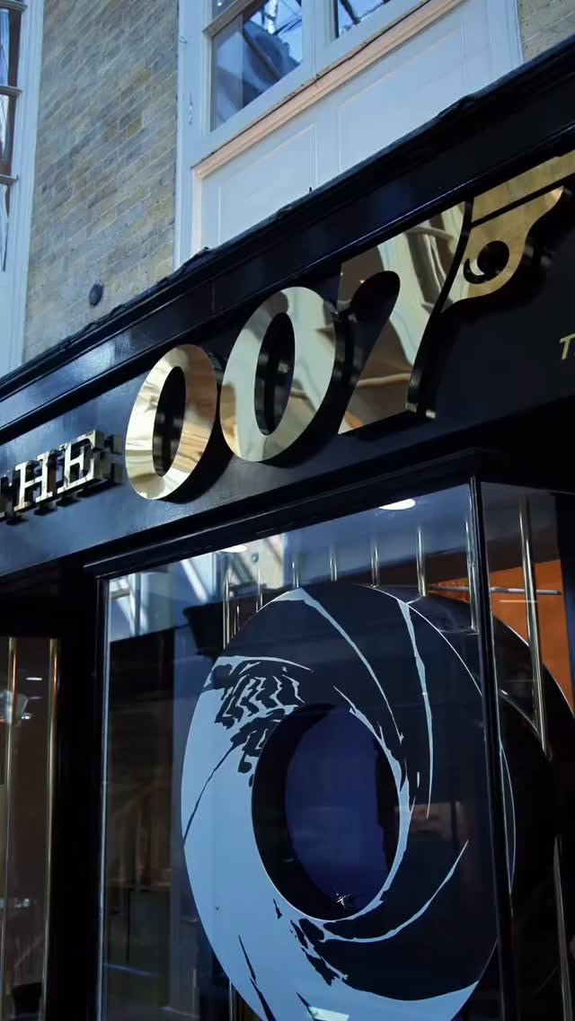 Burlington Arcade's James Bond 60th Anniversary Pop-Up