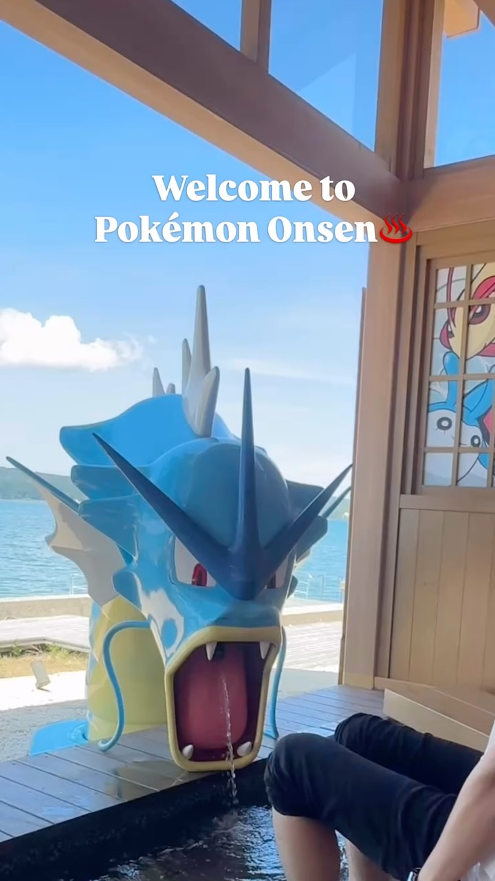 Wakura Onsen, Pokemon Footbath, and Anamizu Station